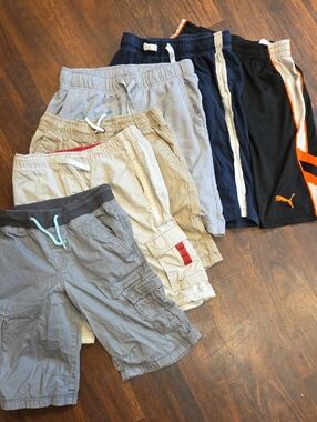 Set Of 6 Boys 10/12/14 Shorts